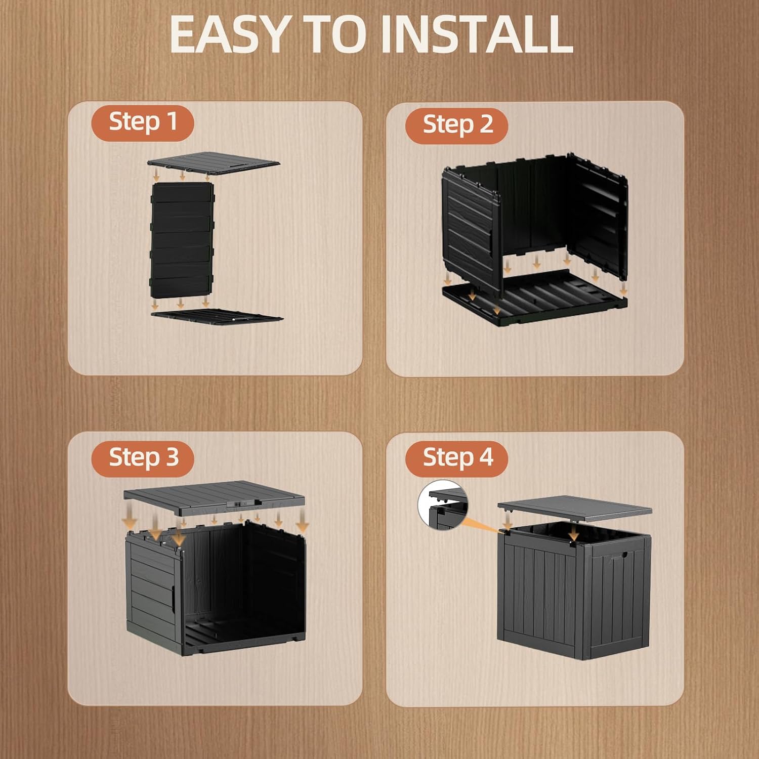 Thumbnail 6 de EFU Outdoor Storage Box 45-Gallon