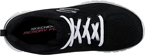 Detalle de Skechers Graceful Get Connected Regular, Zapatillas Mujer – Black Mesh