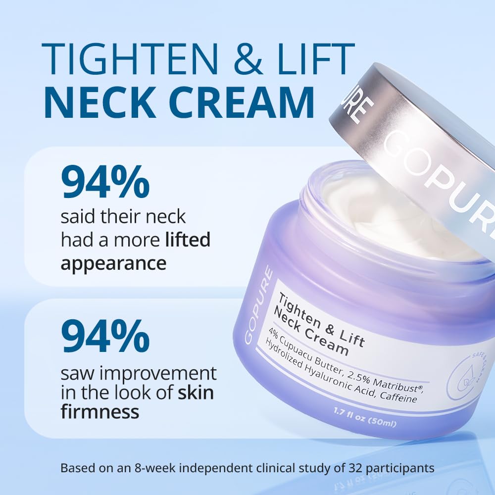 Detalle 2 de goPure Neck Firming Cream 💆♀