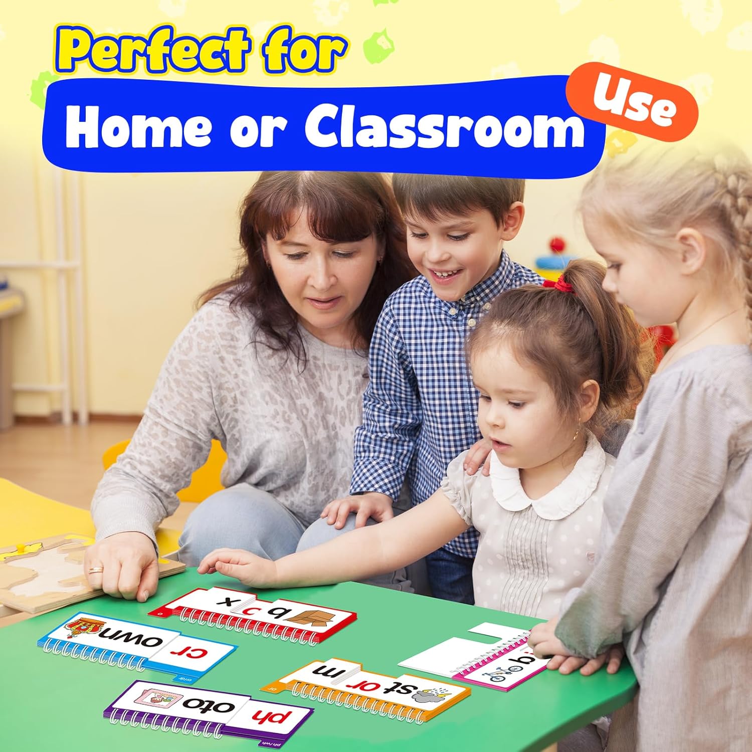 Detalle de Read and Rhyme Flip Books 40-pack phonics