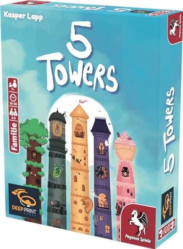 Thumbnail 3 de Pegasus Spiele 5 Torres 57814G, juego de mesa 🎲