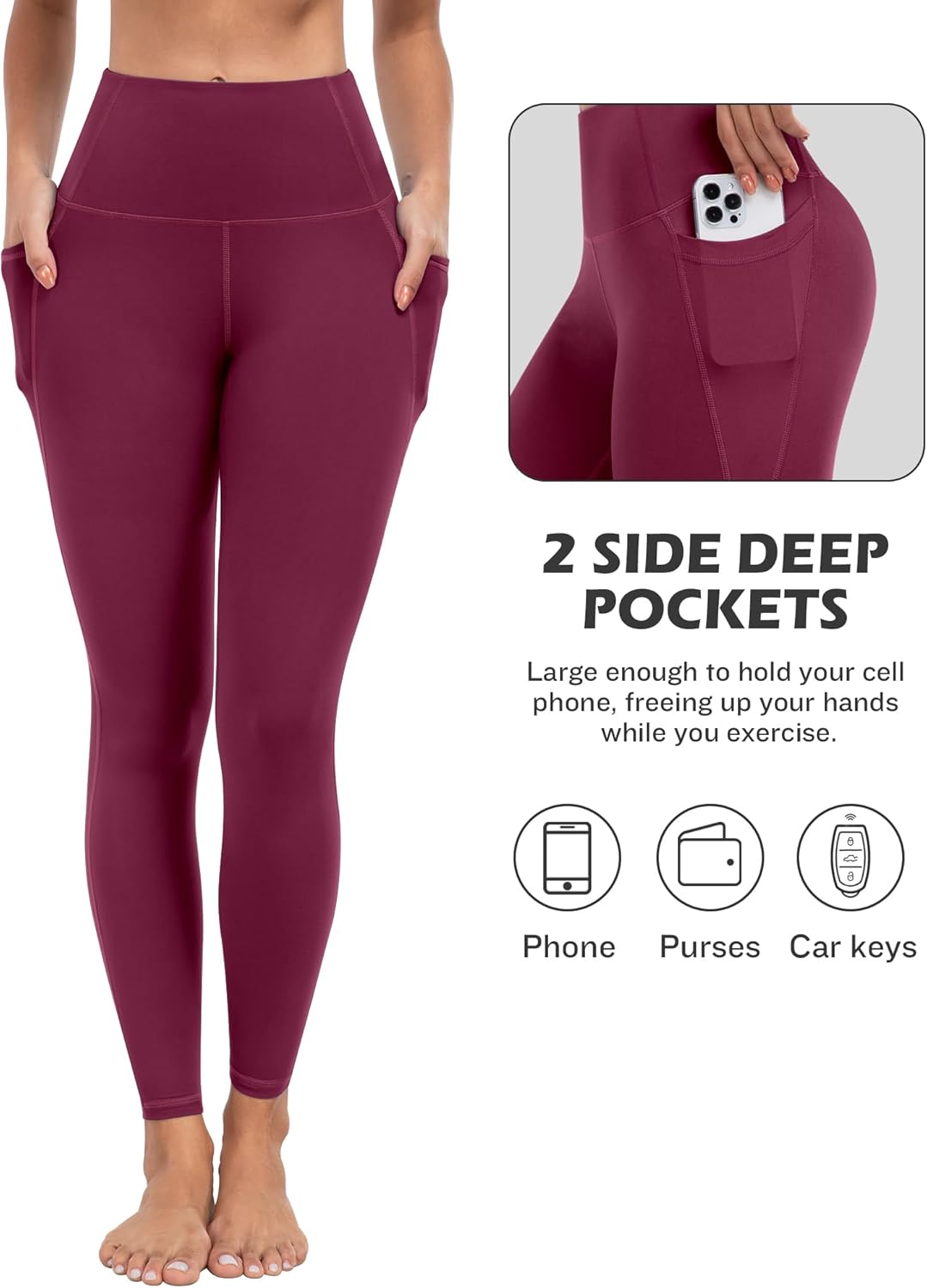 Thumbnail 2 de ATHVOTAR Leggings 7-Pack High Waisted