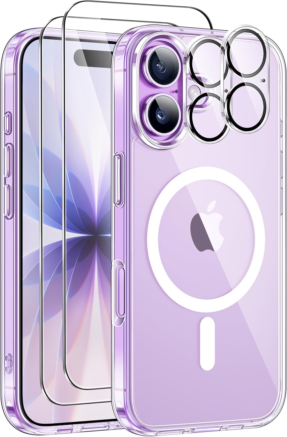 Detalle de ivencase Magnetic iPhone 17 Case Clear