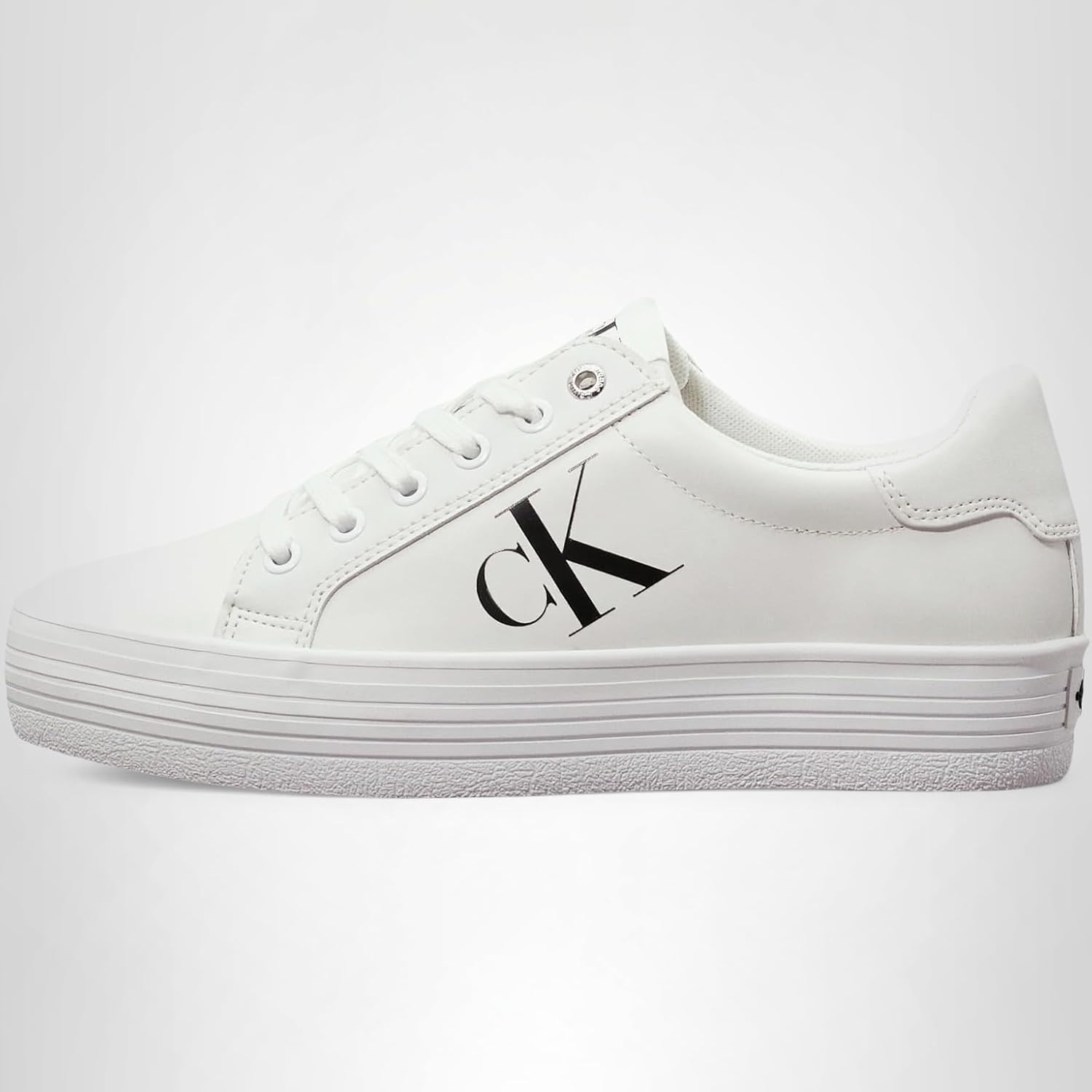 Thumbnail 6 de Calvin Klein Women Vulcanised Trainers Vulc Flatform Laceup Low LTH Platformw
