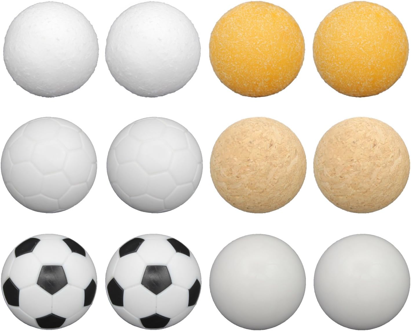 Detalle de GOODS+GADGETS — Lot de 12 Boules de Speedball 35 mm (6 types) pour baby-foot