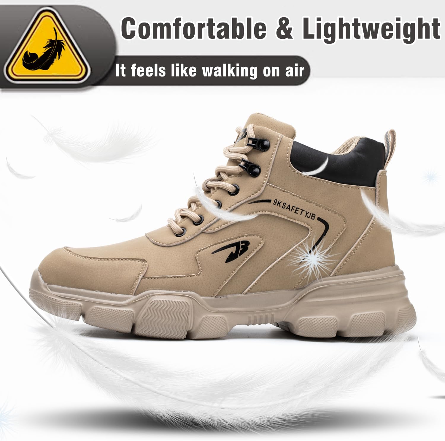 Thumbnail 4 de ZSDZSZ Steel Toe Cap Boots – Waterproof Safety Boots for Men and Women
