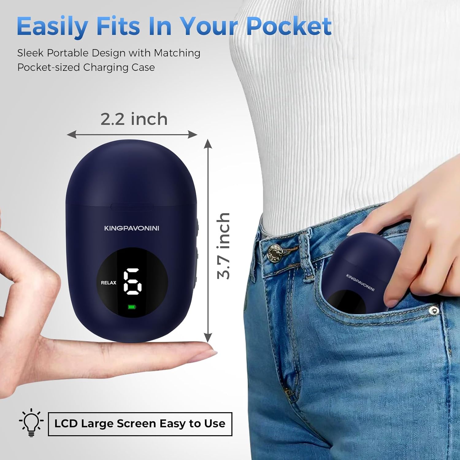 Detalle de KingPavonini Wireless TENS Unit ⚡