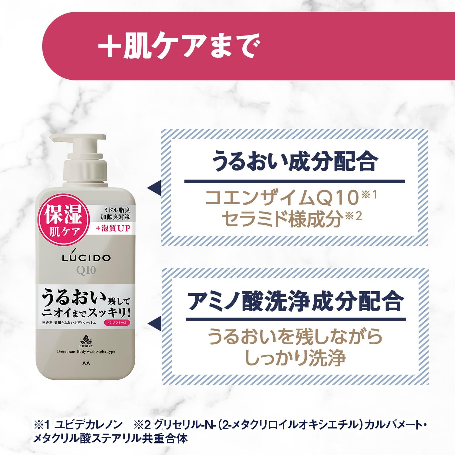 Thumbnail 6 de LUCIDO-L X884049 薬用デオドラントボディウォッシュ うるおいタイプ 詰め替え用 760mL 無香料