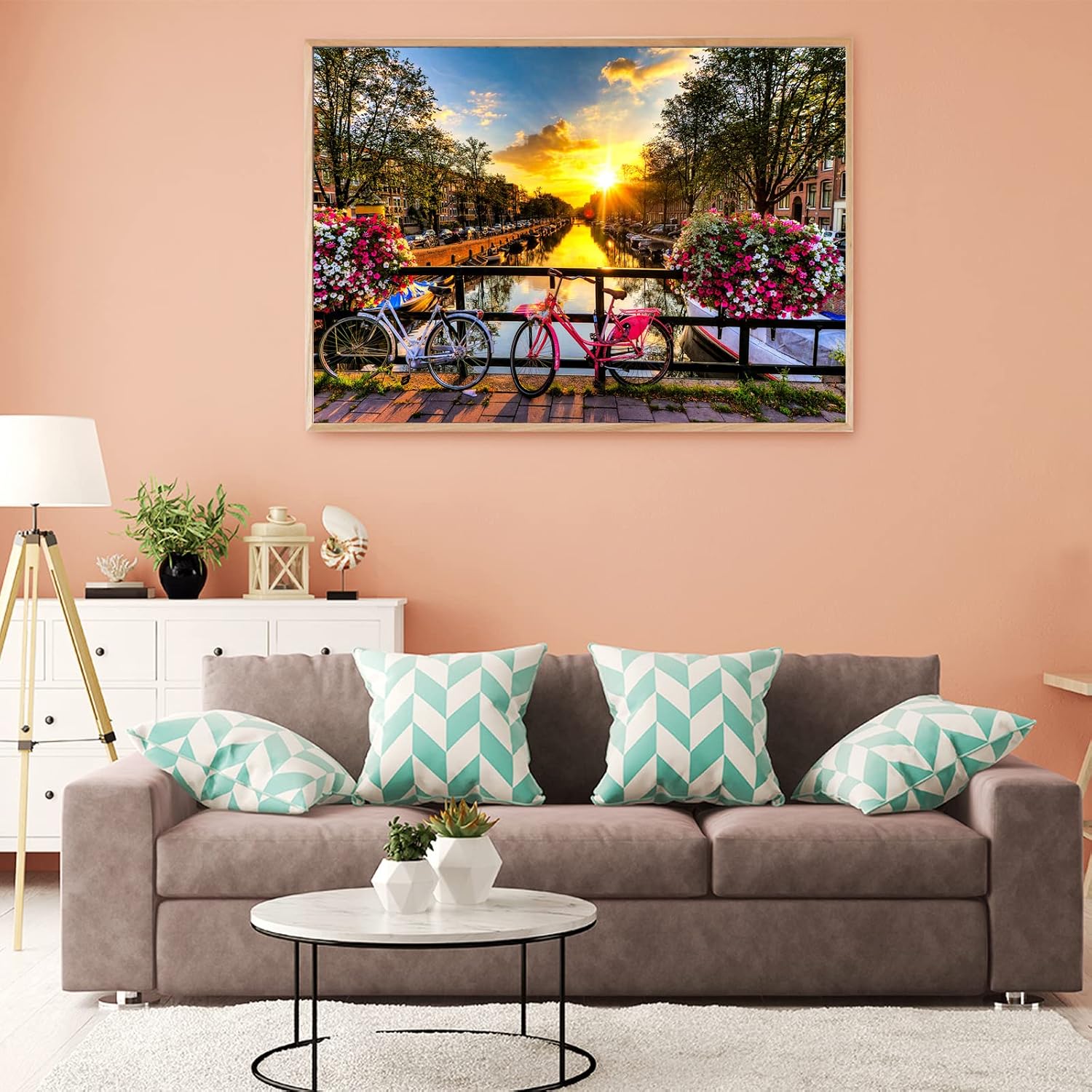 Thumbnail 3 de Amsterdam Sunrise 1000-Piece Jigsaw Puzzle for Adults (Netherlands Landscape) – Amsterdam Sunrise design