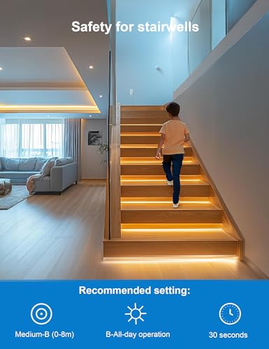 Detalle 2 de Milduall Enchufe con Sensor de Movimiento PIR Inalámbrico: Controla Luces y Ventiladores con Detección de Presencia