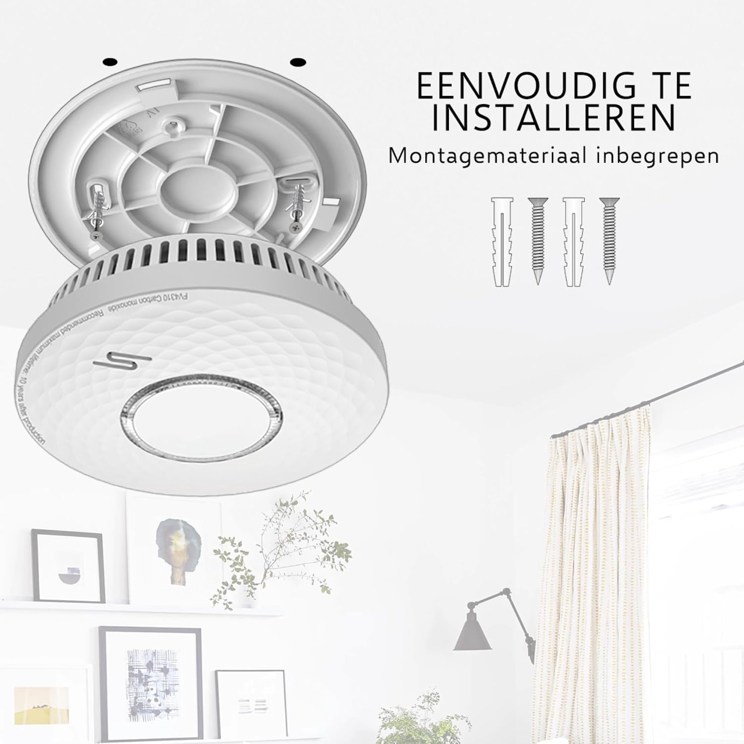Thumbnail 6 de ELRO FV4310 combimelder voor rook en koolmonoxide met 10 jaar batterij