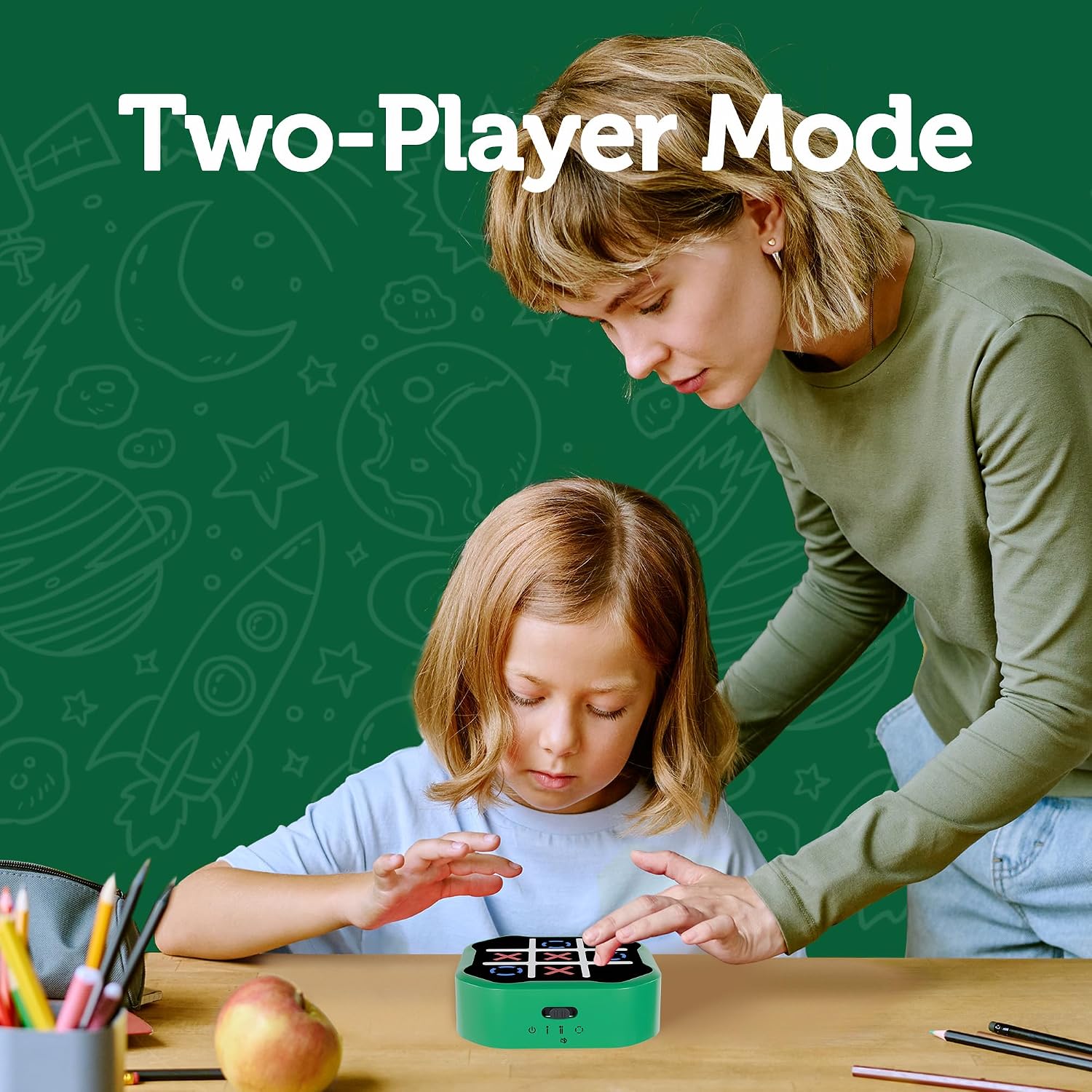 Thumbnail 6 de 3-in-1 Electronic Tic Tac Toe Toy: Portable Family Travel Game