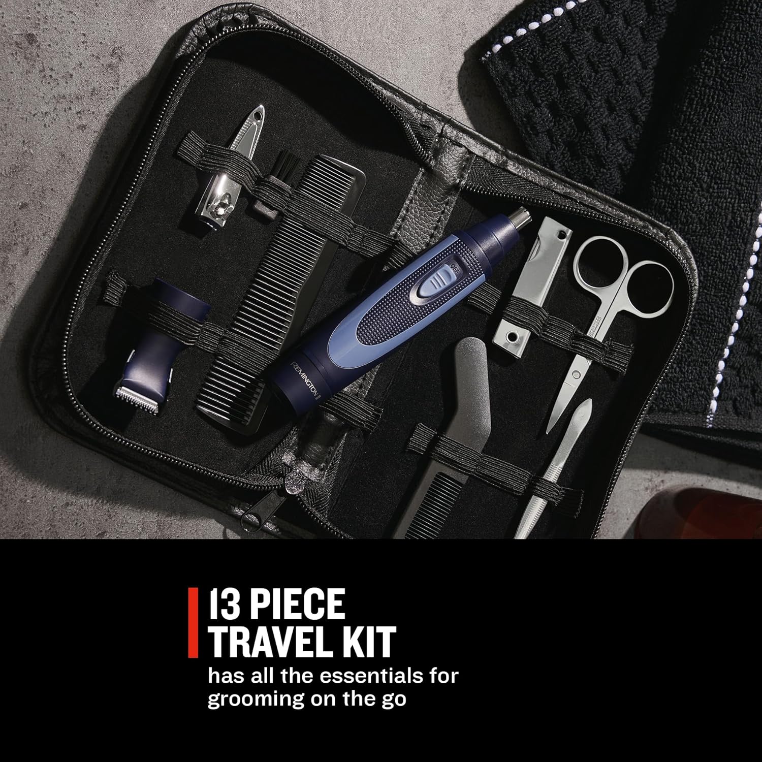 Detalle 2 de Remington NE3890 travel hygiene kit 13-piece
