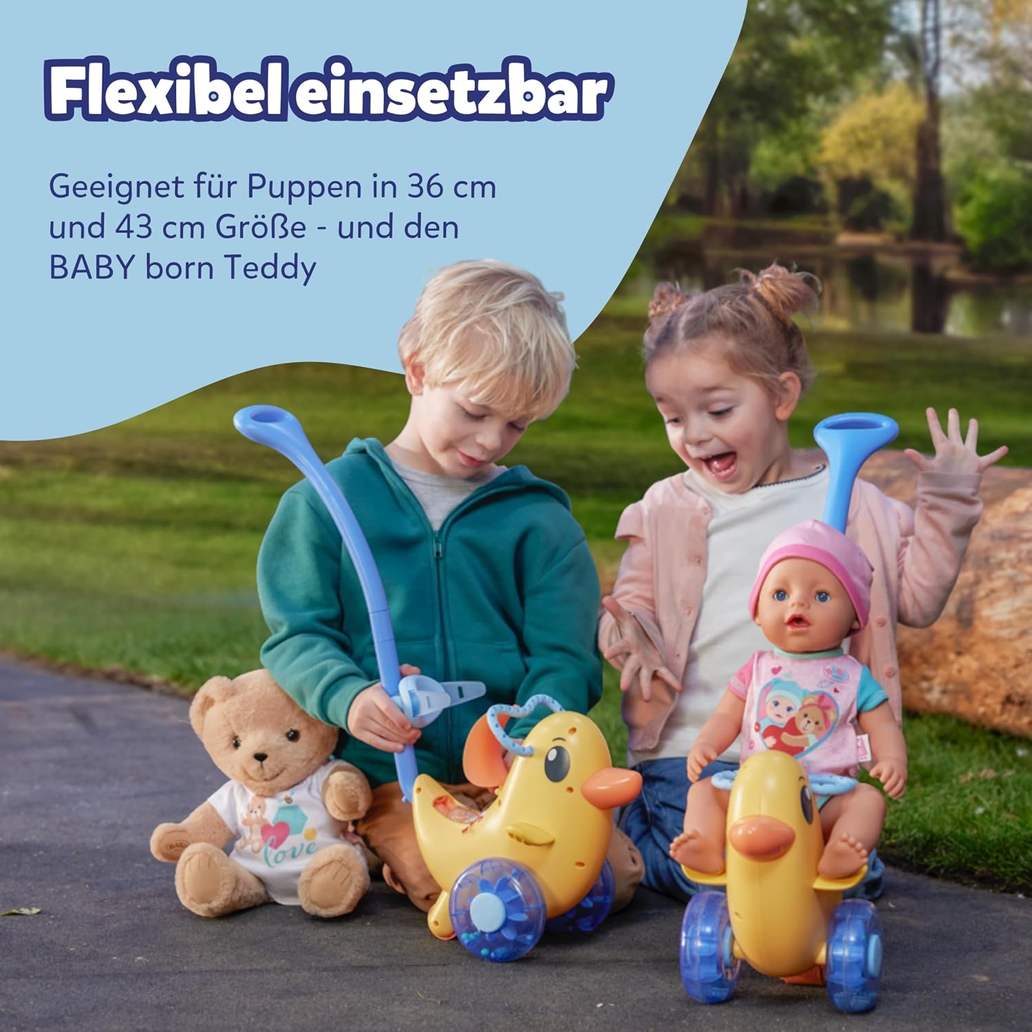 Thumbnail 6 de Baby born Schiebe-Berta 36 43 cm