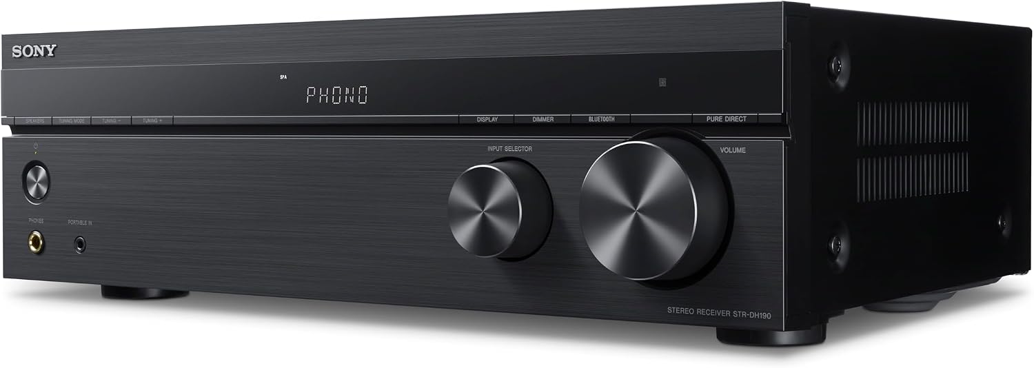 Detalle de Sony stereo receiver STRDH190