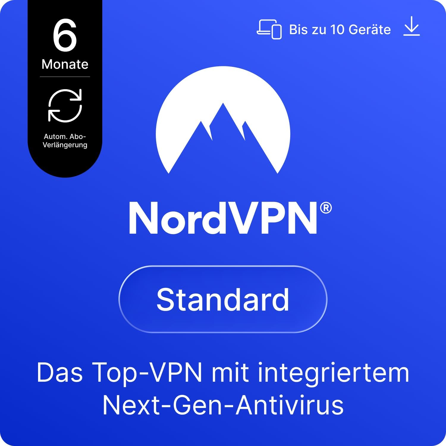 Detalle de NordVPN Amazon Essenziell – VPN & Passwort-Manager, 10 Geräte, 1 Jahr, Digital-Code