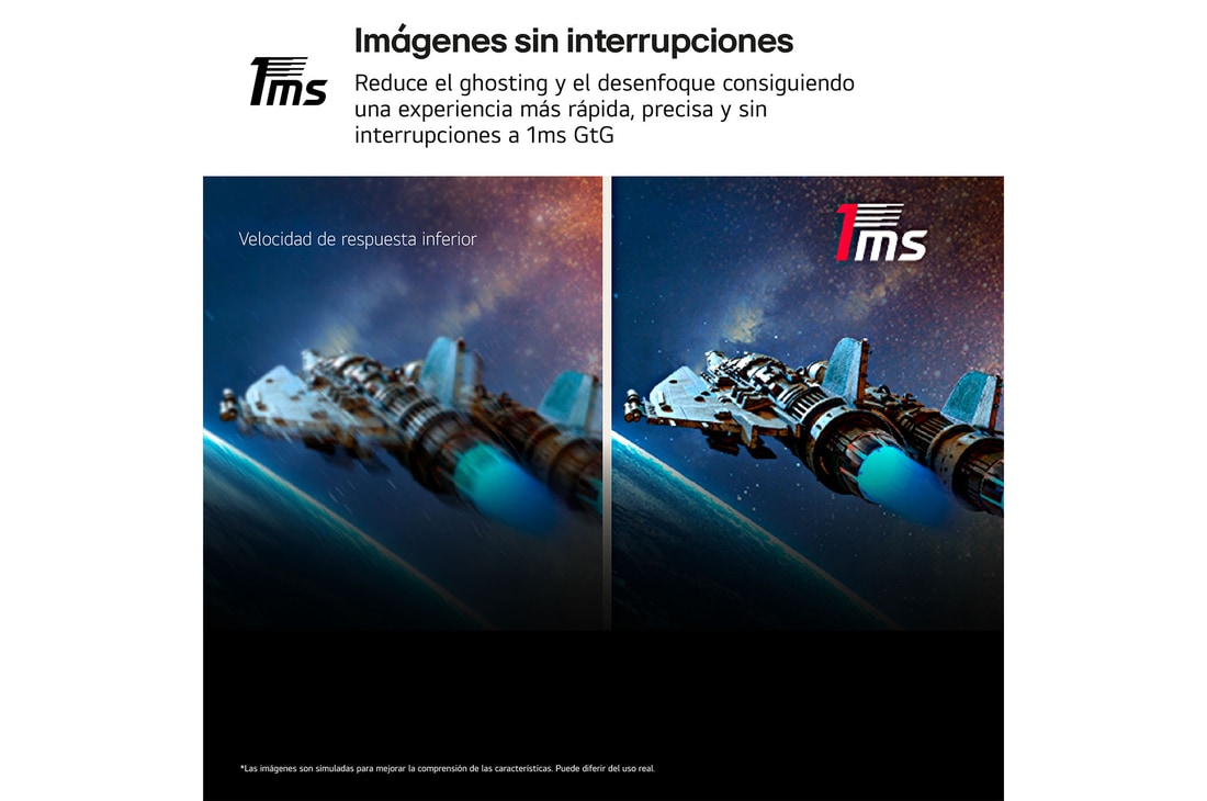 Detalle 1 de LG UltraGear 32G620B-B, monitor gaming de 32", QHD, 200 Hz y 1 ms