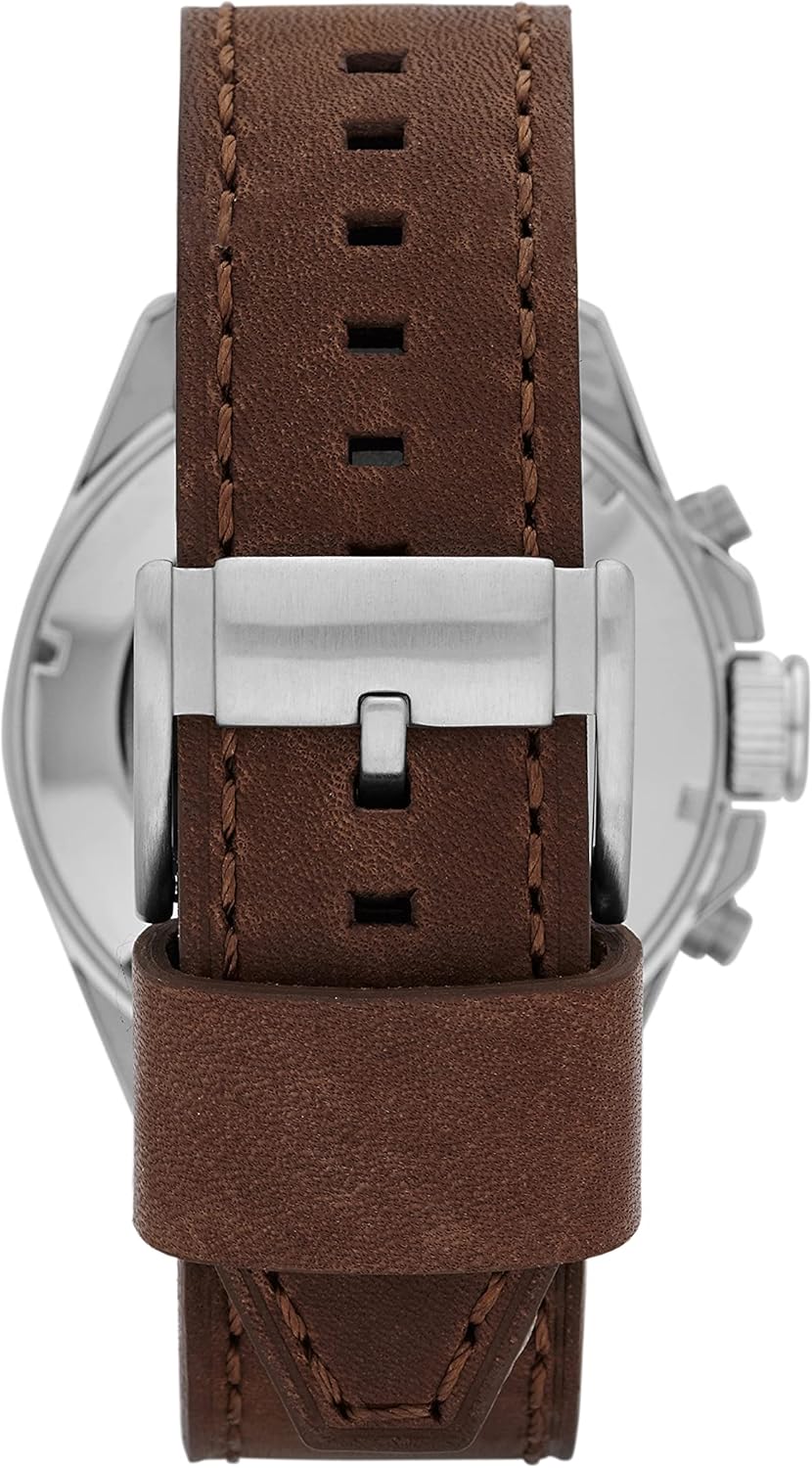 Thumbnail 2 de Fossil Decker CH2647 pour homme : chronographe quartz, boîtier acier inox 44 mm et bracelet silicone