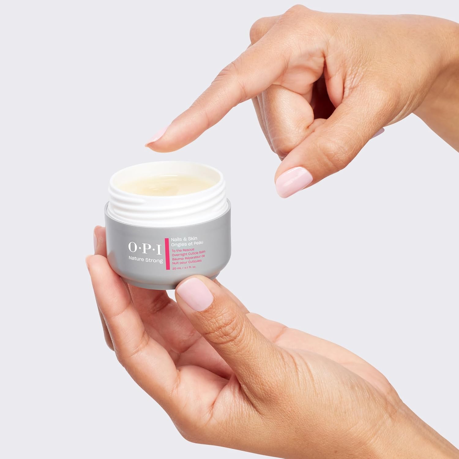 Detalle de OPI Nature Strong Nails & Skin Nagelhaut- & Nagelpflegen – Nachtpflege für gesunde Nägel