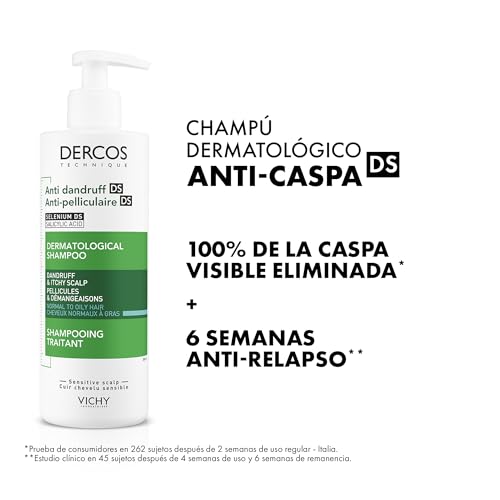 Thumbnail 8 de Vichy Champú Anticaspa Dercos Technique para Cabellos Grasos (390 ml) – doble acción contra la caspa y picores