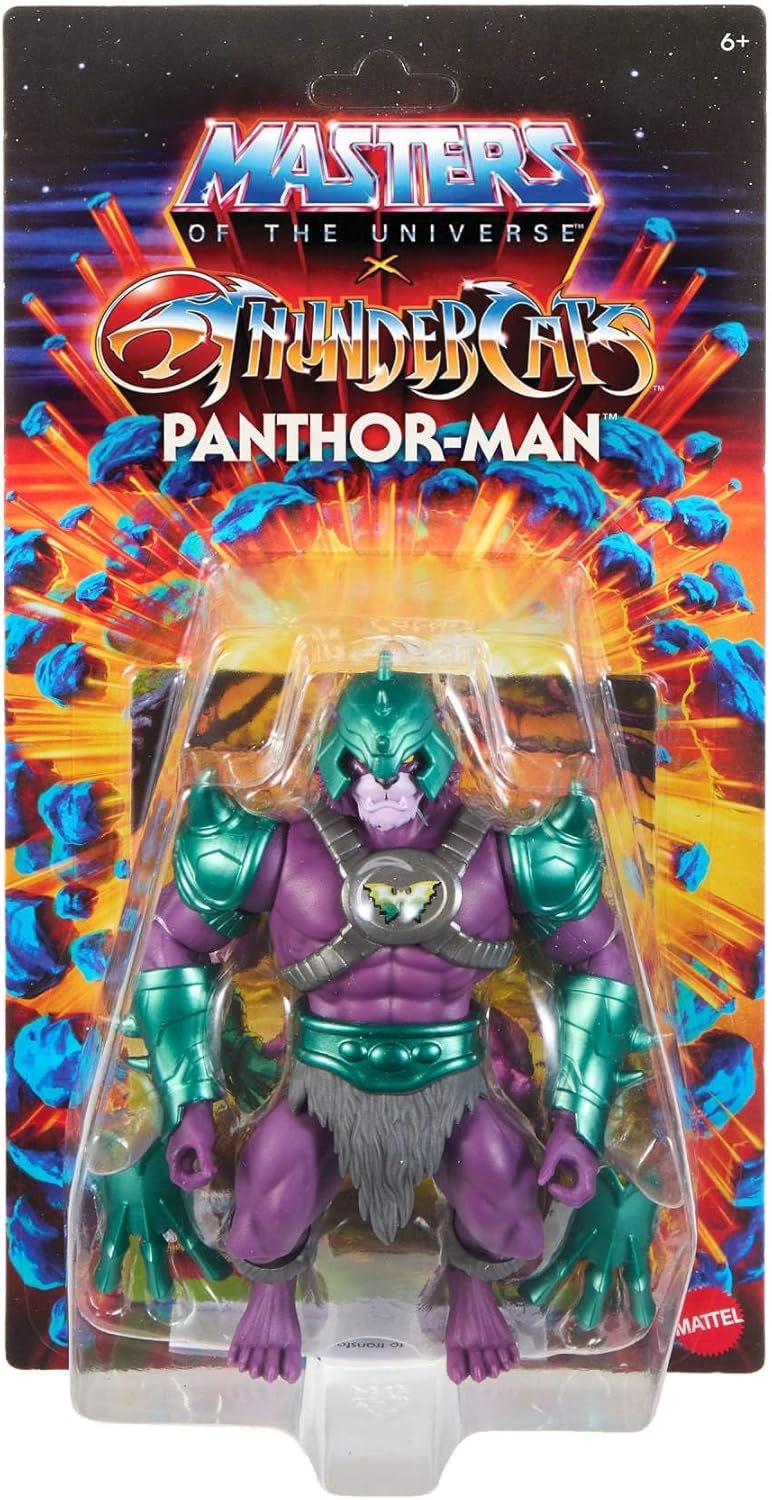 Detalle 2 de Masters of the Universe Origins x ThunderCats - Panthor Man, figure d’azione crossover 14 cm