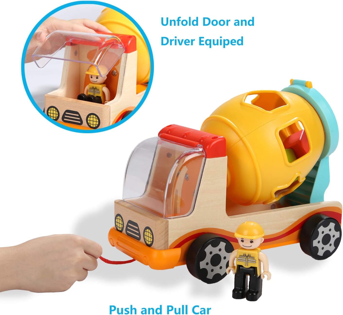 Thumbnail 3 de TOP BRIGHT Wooden Shape Sorter for Toddlers (1–3 Years) – a practical, durable learning toy
