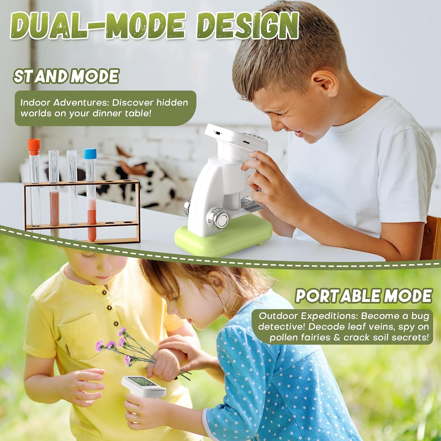 Detalle 2 de Umisu Mini Portable Digital Microscope 120–1200x