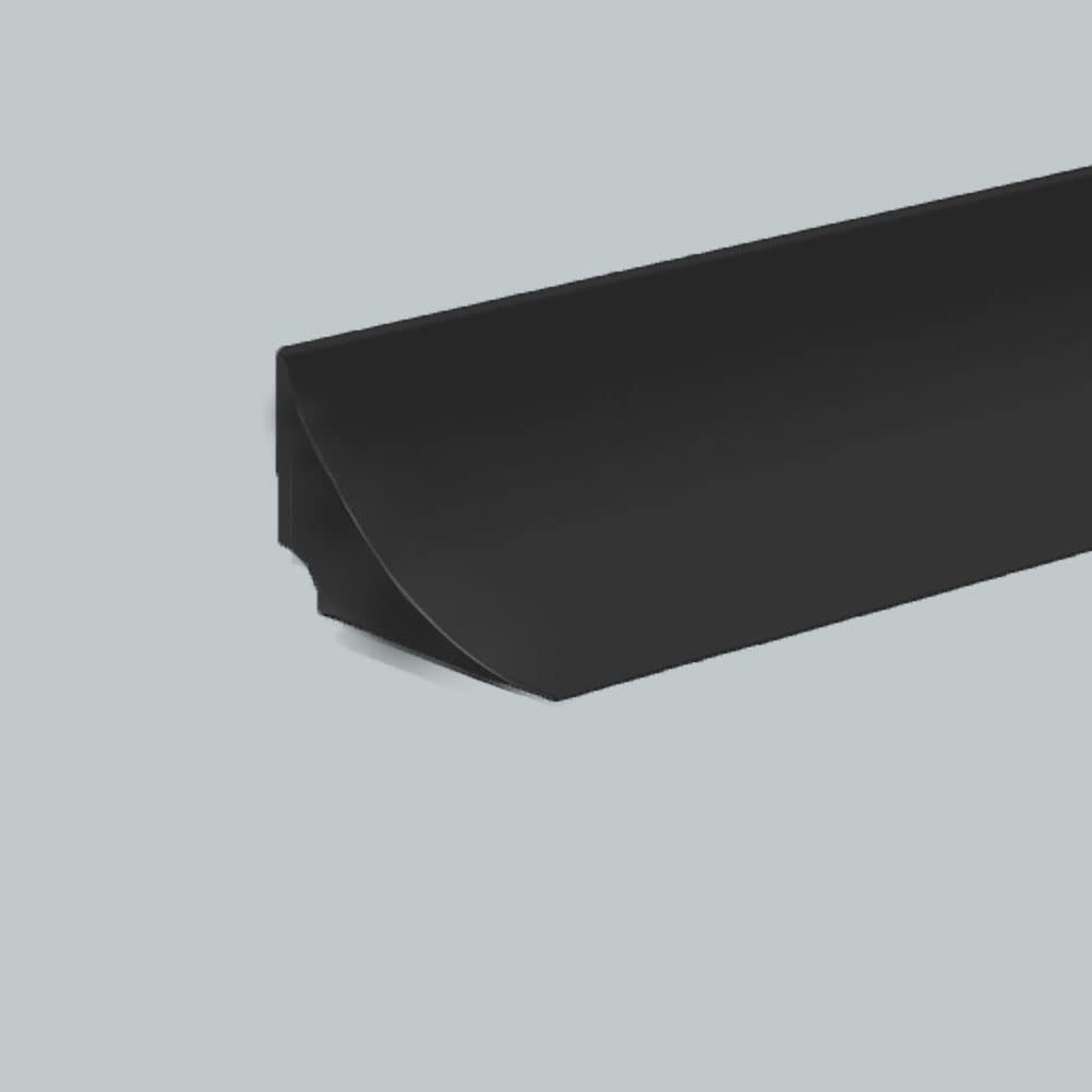 Detalle de Zayejod model 1 siliconen waterkering, 2 m, zwart en eenzijdig zelfklevend