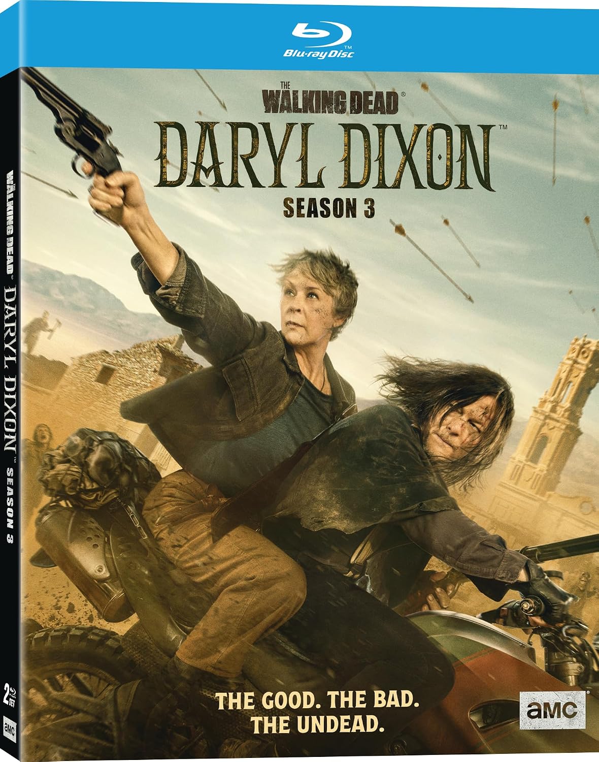 Detalle 1 de The Walking Dead: Daryl Dixon - Season 3 Blu-ray, 7 Episodes on 2 Discs