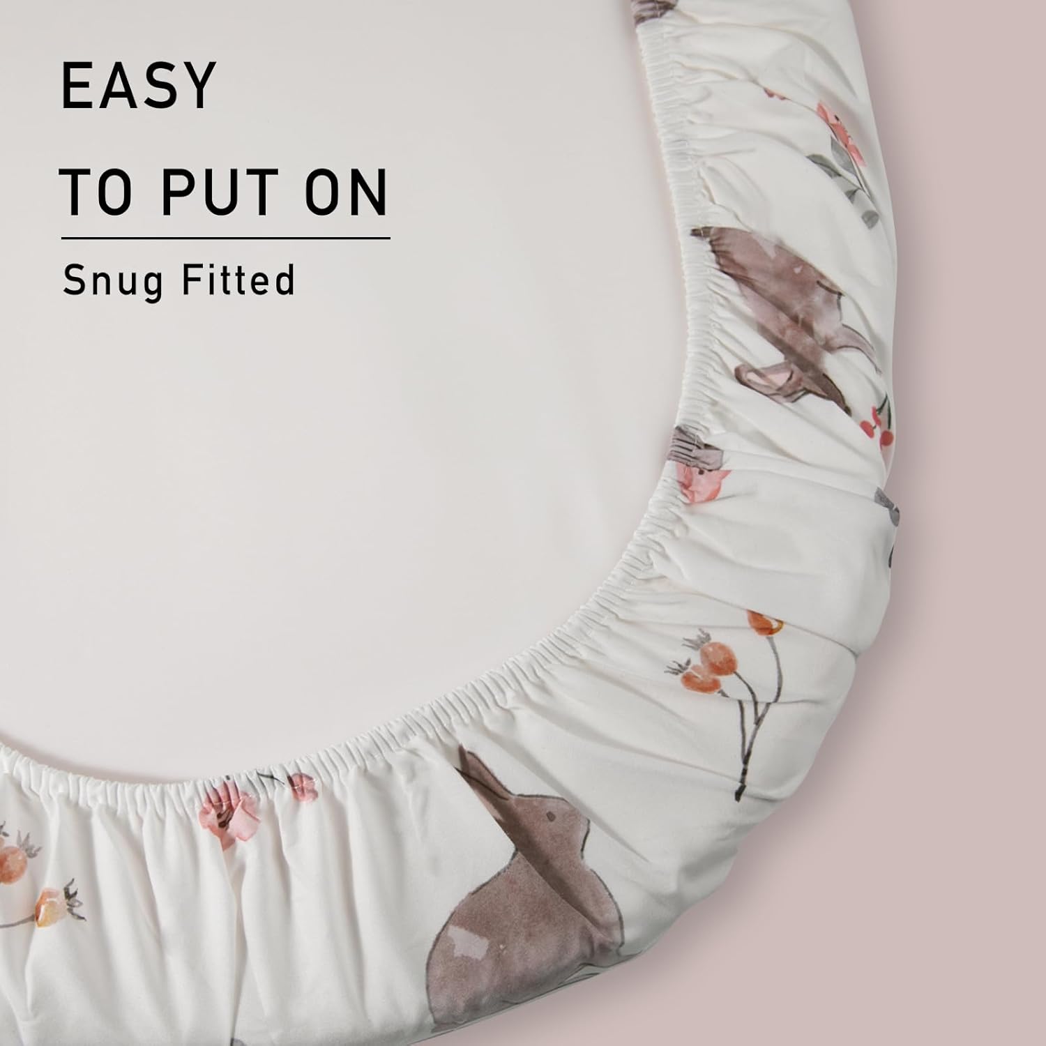 Thumbnail 5 de GLLQUEN BABY Moses Basket Fitted Sheets 2 pack