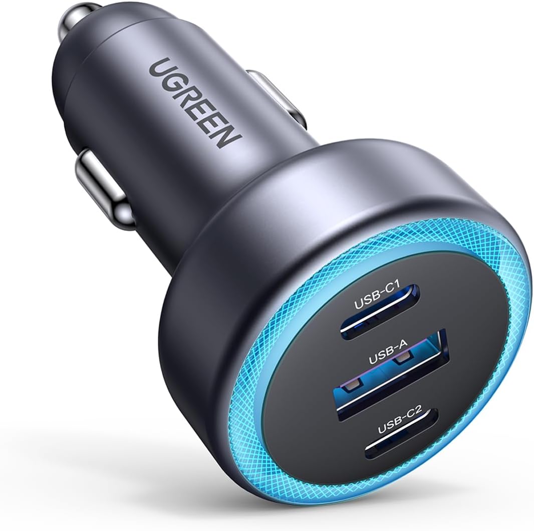 Thumbnail 3 de UGREEN Chargeur Allume-Cigare USB-C 30W 3 Ports — Charge Rapide et Sécurisé pour Voiture