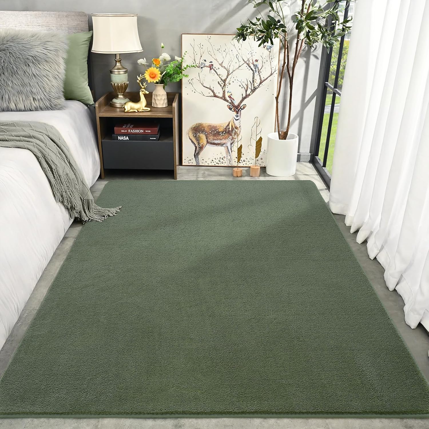 Thumbnail 6 de Amearea Area Rug, 4x6