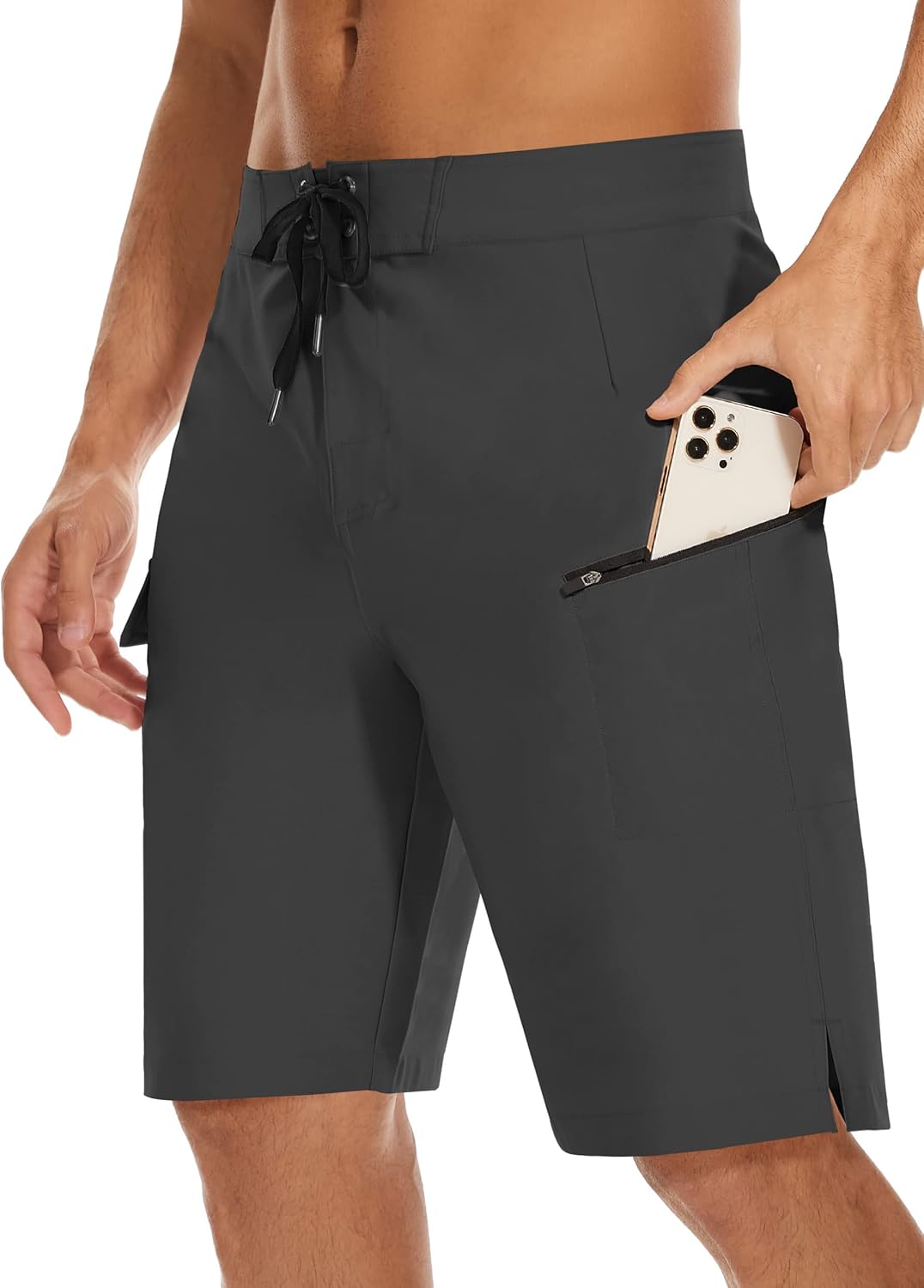 Thumbnail 6 de MIVEI 22" Men's Board Shorts Swimwear with UPF50+ and Zipper Pocket