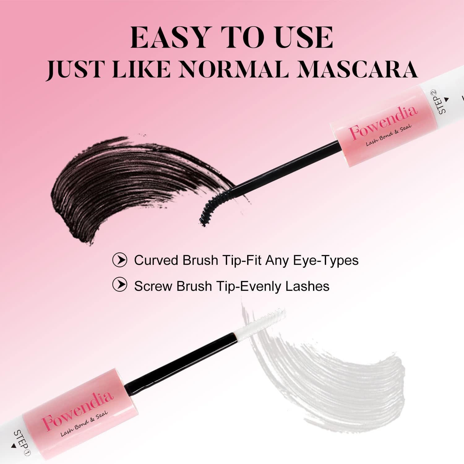 Detalle de Fowendia Lash Bond and Seal Kit with Remover, Waterproof 3-in-1