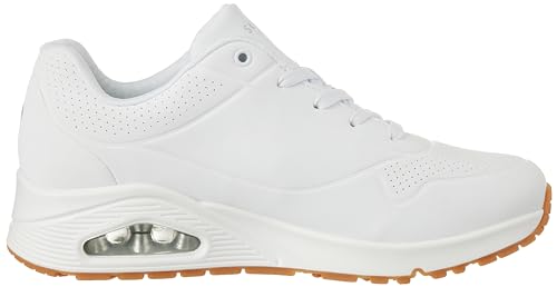 Thumbnail 3 de Skechers Damen Uno Stand On Air Weit Trainers – Weiß, Größe 37 EU Weit