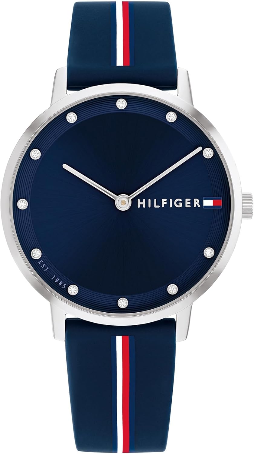 Thumbnail 6 de Tommy Hilfiger Damen-Zweizeiger-Quarzuhr mit Edelstahlarmband – 35-mm-Gehäuse