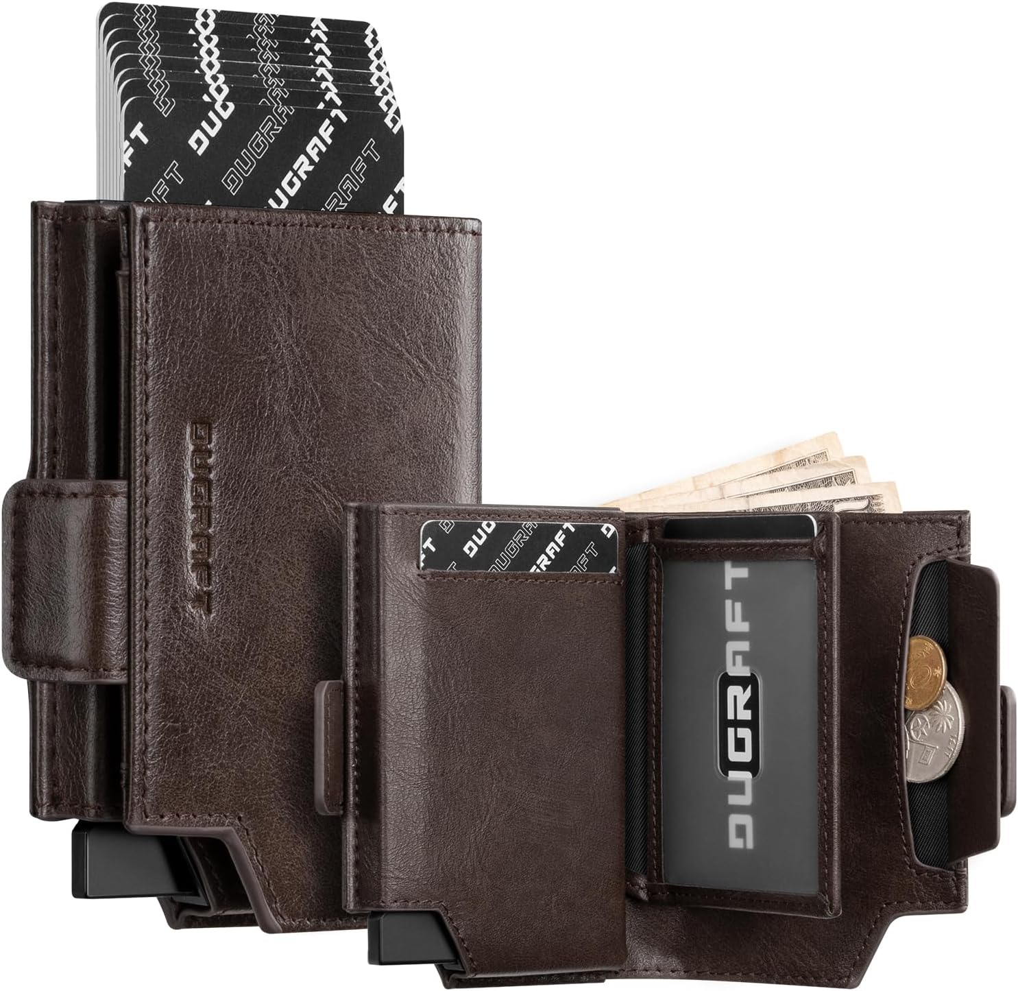 Detalle de DUGRAFT Card Holder Wallet RFID Blocking