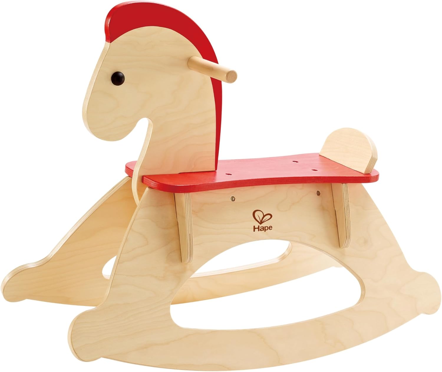 Detalle de Hape E0100 Cavallino a dondolo con barandilla regolabile