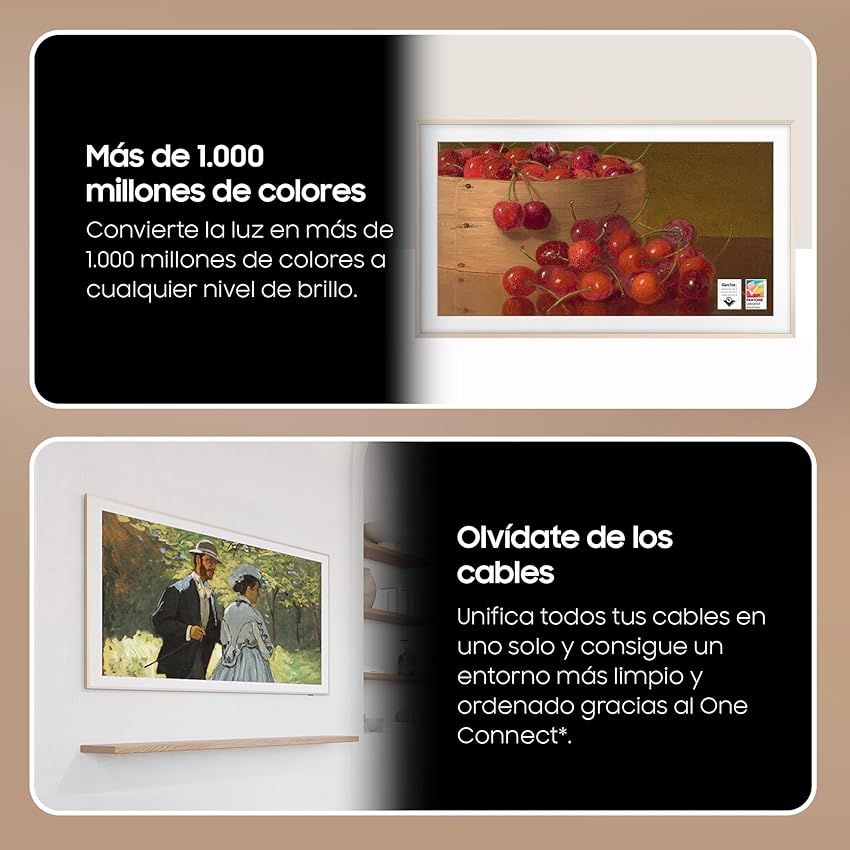 Thumbnail 5 de Samsung TV The Frame LS03F 65" 4K — 100% volumen de color