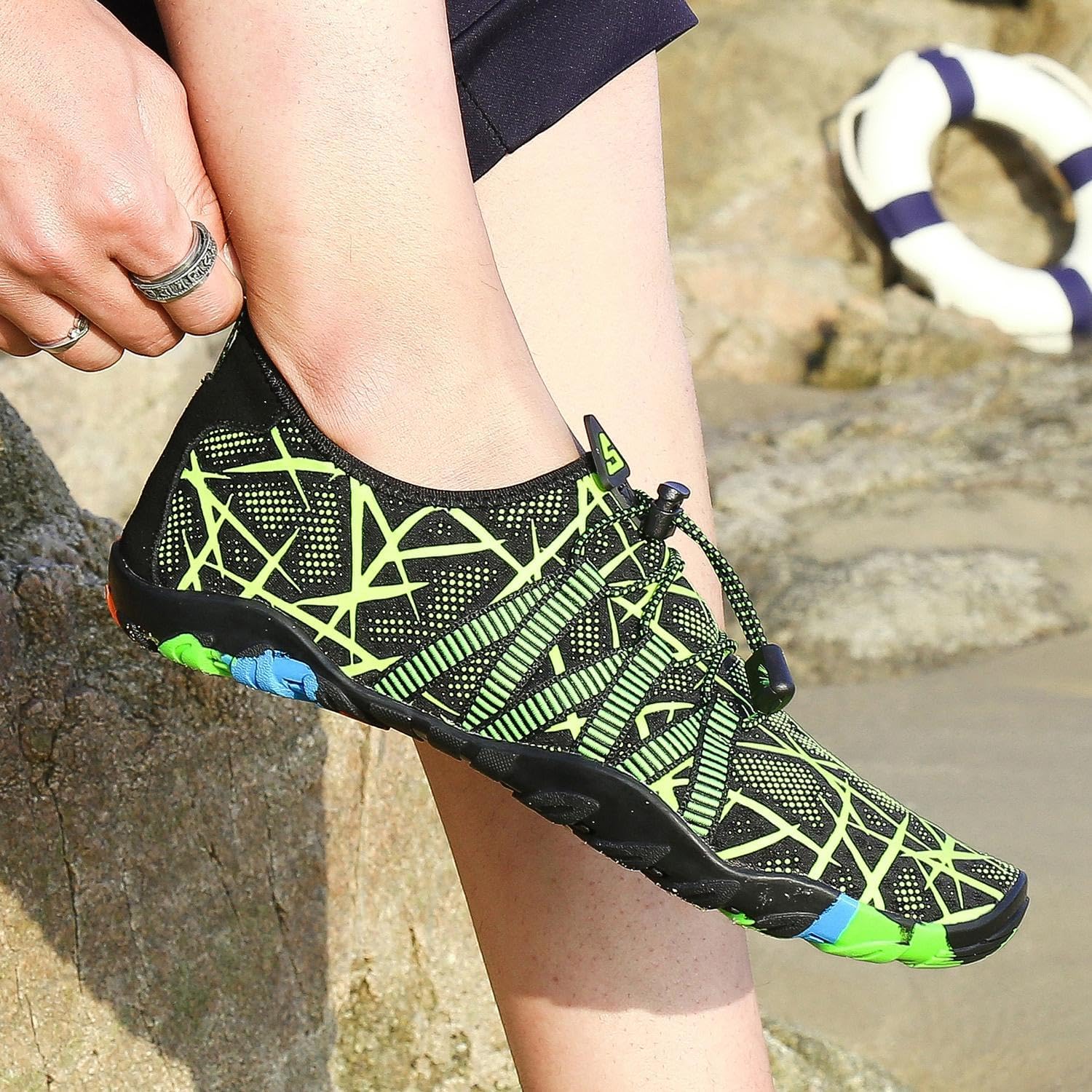 Thumbnail 1 de SAGUARO Scarpe da Scoglio Uomo e Scarpette Mare Antiscivolo — Dry Fast, 35–48 EU