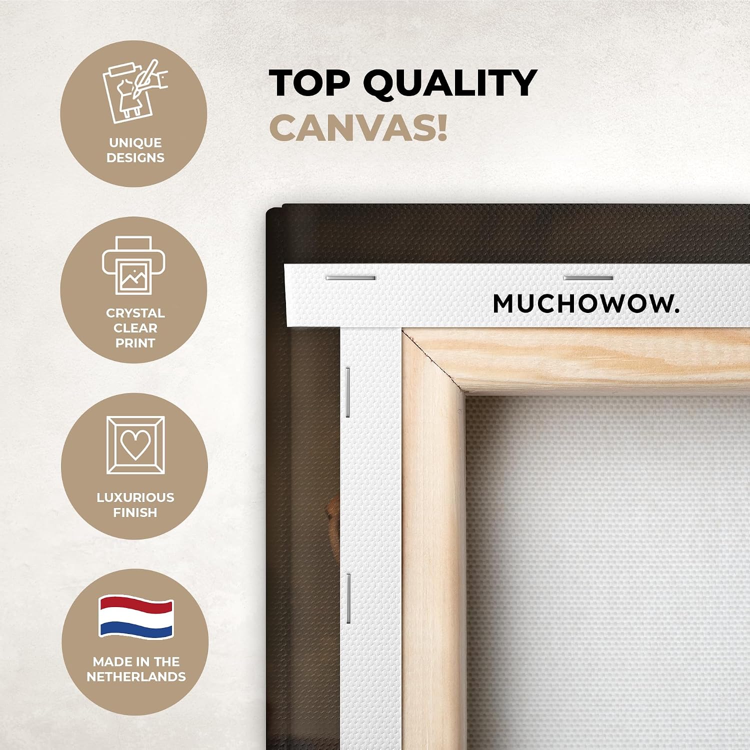 Thumbnail 1 de MuchoWow Impression sur Toile 20x30 cm