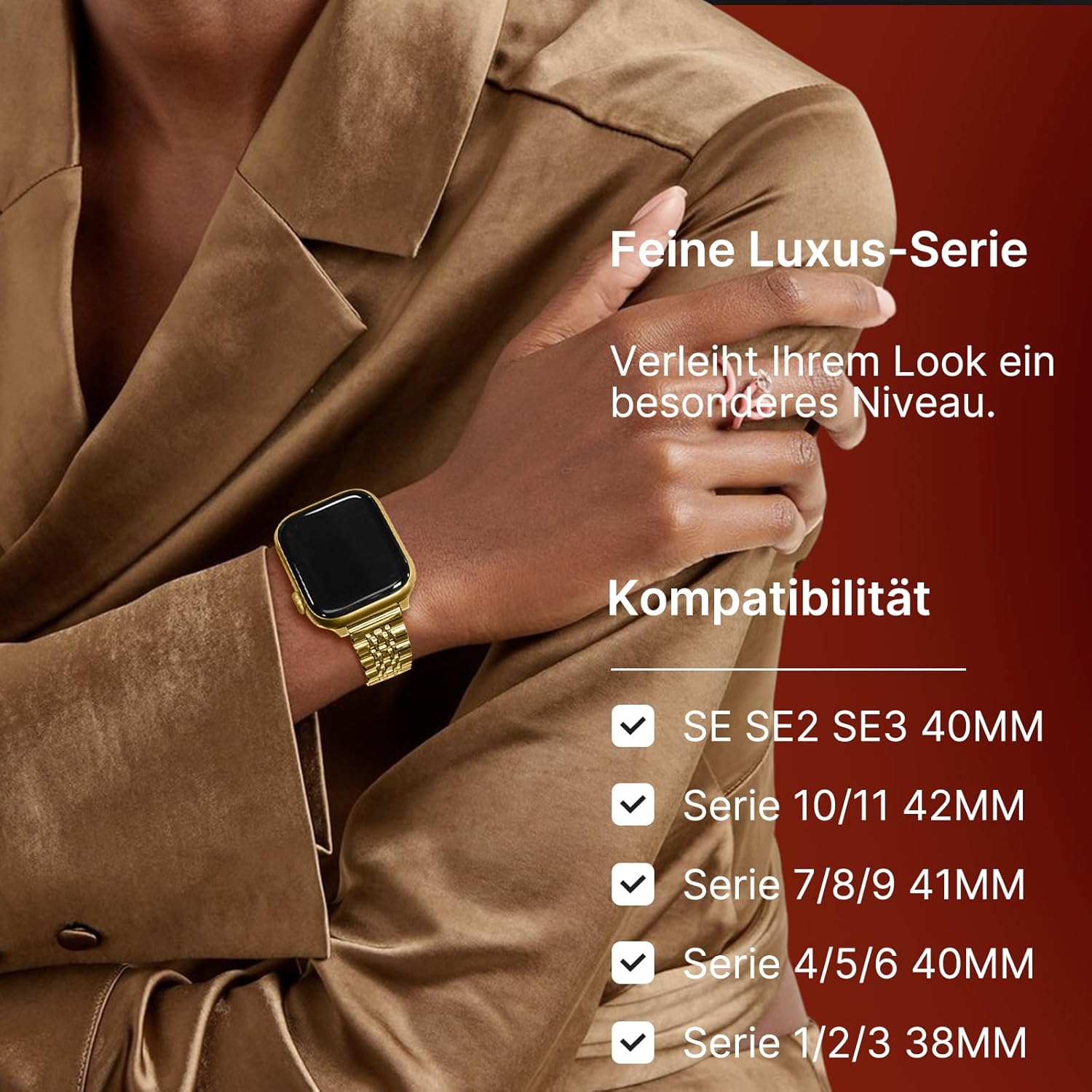 Thumbnail 3 de Fullmosa Slim Band Apple Watch Armband 42mm