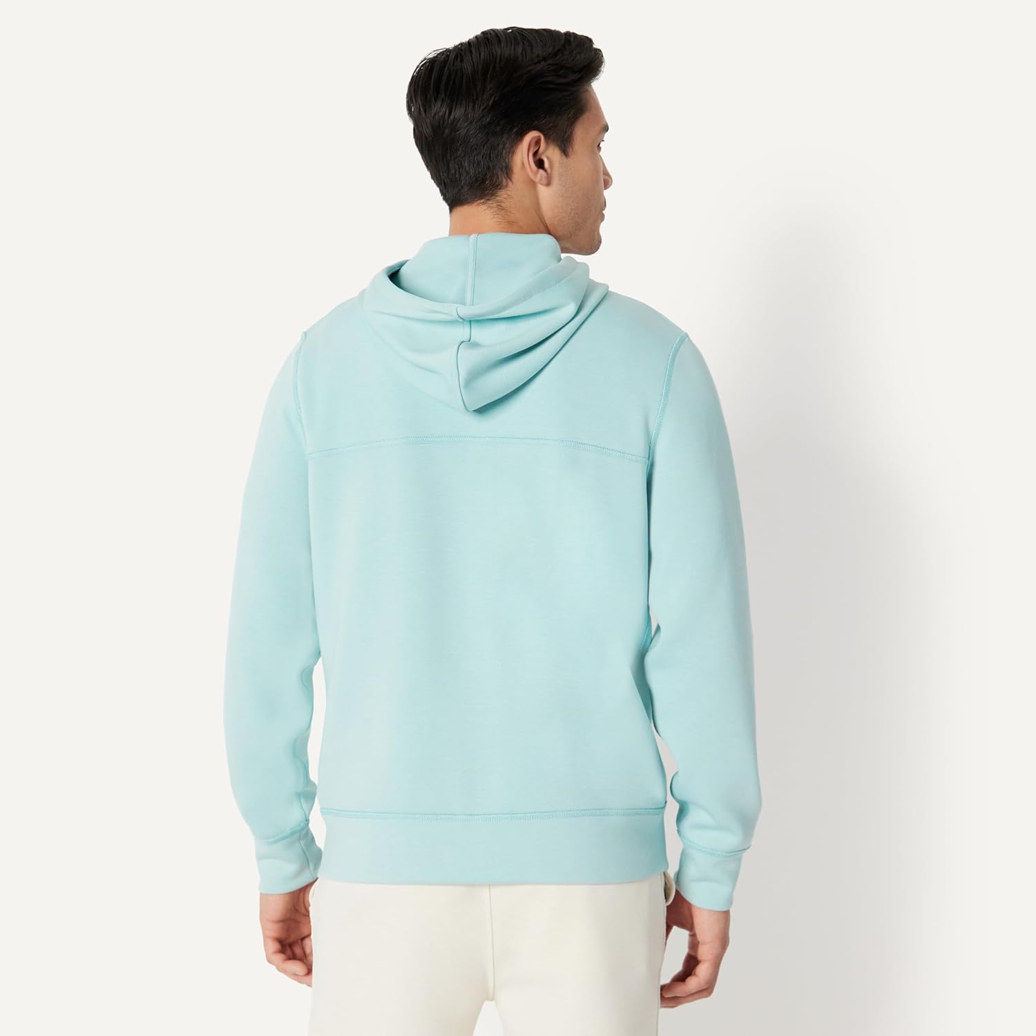 Detalle de Amazon Essentials Active Men’s Full-Zip Relaxed-Fit Active Hoodie
