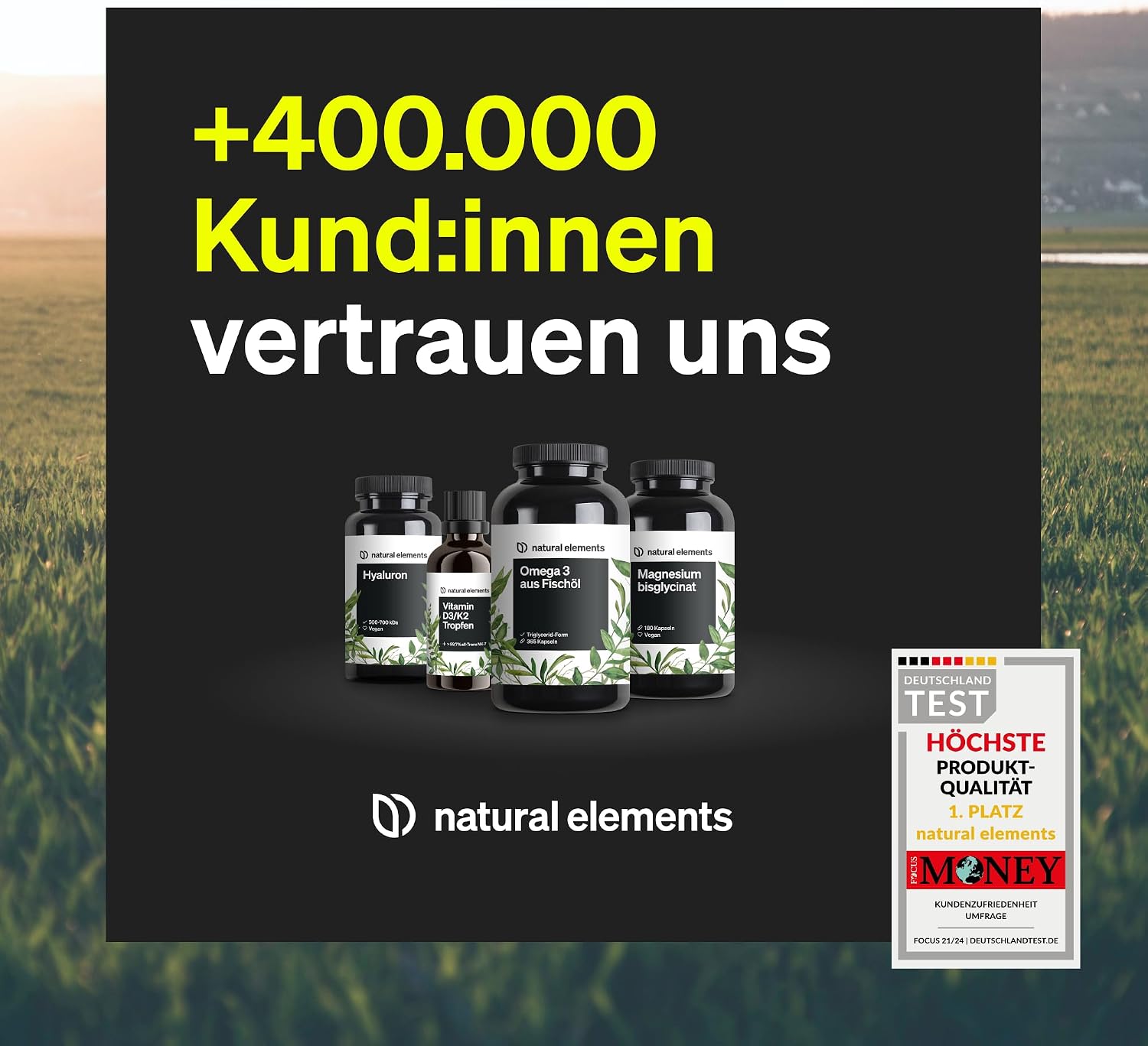 Thumbnail 4 de natural elements Coenzym Q10 200 mg Kapseln