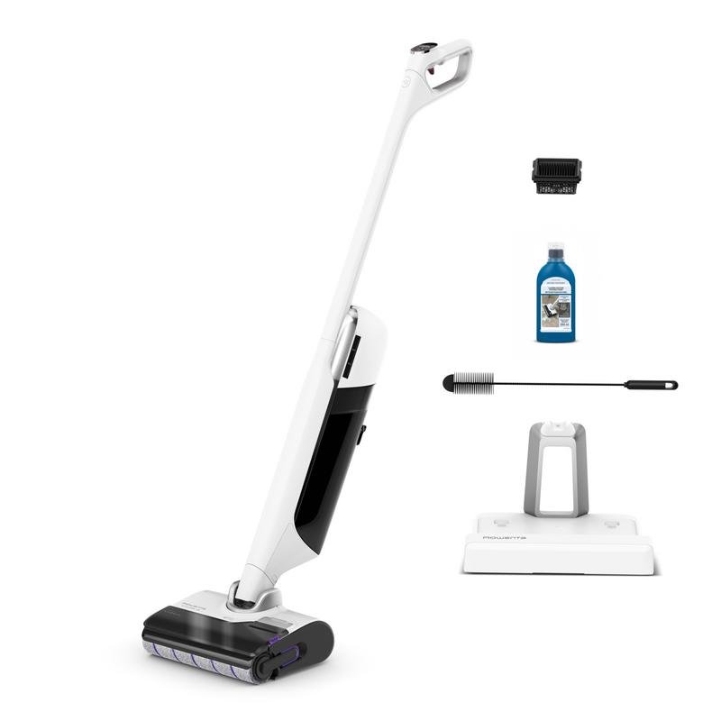 Detalle 1 de Rowenta X-Clean 12 GZ7257: Aspiradora sin cable con fregado y potencia para hogares grandes