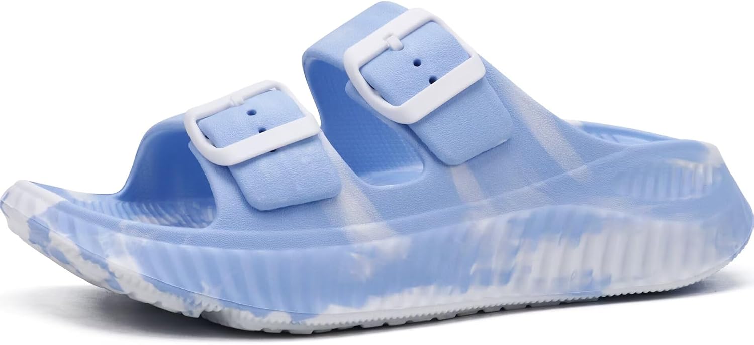 Detalle de KuaiLu Women's Recovery Sandals with Orthotic Arch Support and Thick Cushioned Sole