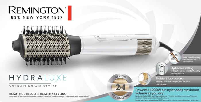 Thumbnail 2 de Remington Hydraluxe 1200W AS8901 💇