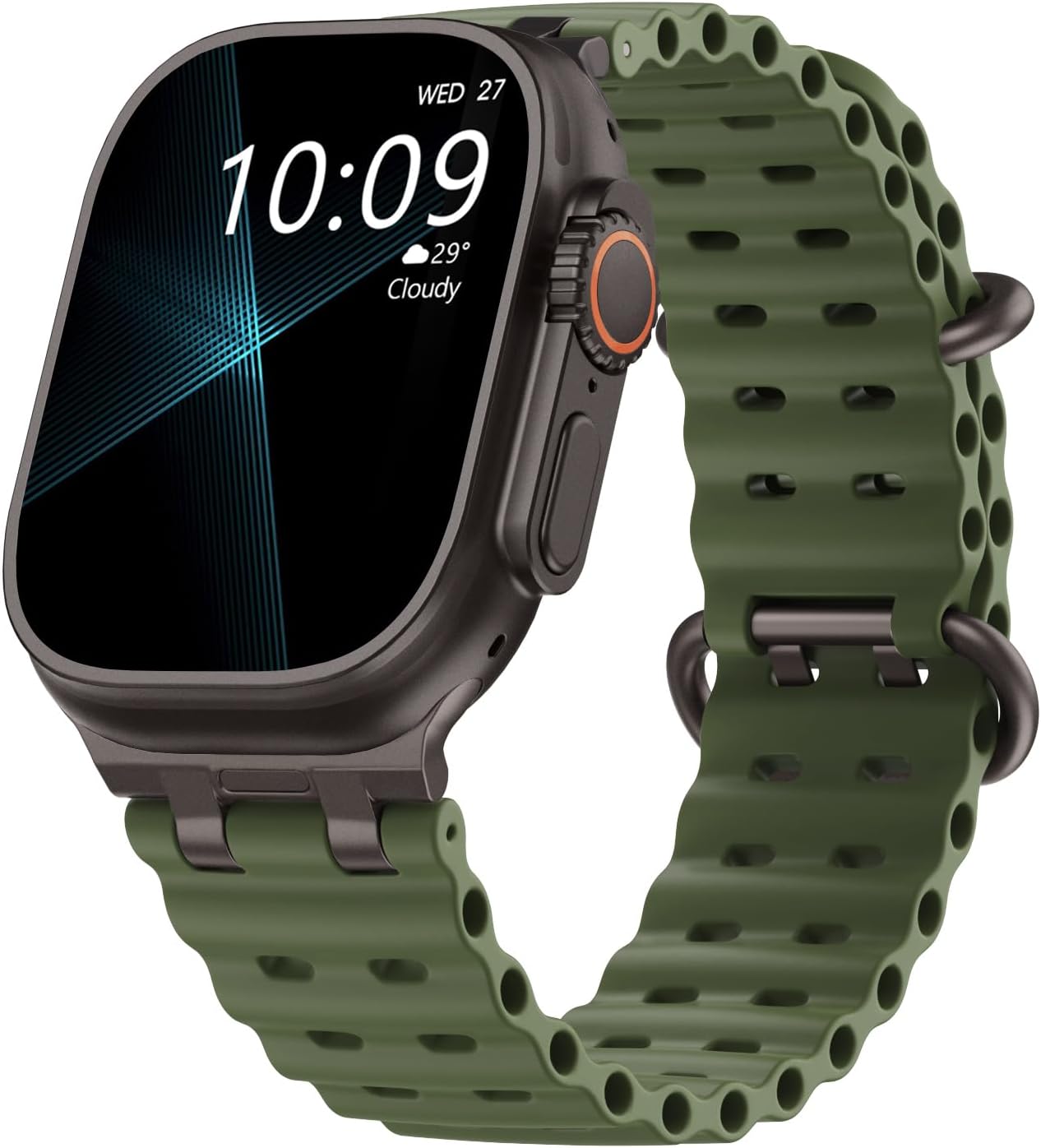Detalle de TiMOVO Ocean Strap for Apple Watch Ultra 49mm