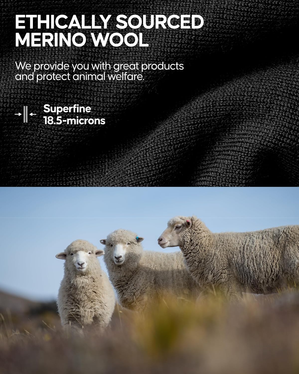 Thumbnail 4 de DANISH ENDURANCE Snood Merino 80% wool