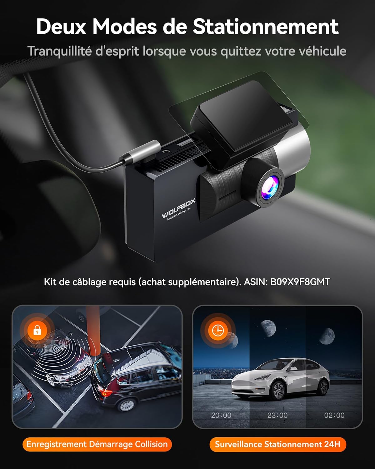 Thumbnail 6 de WOLFBOX i17 Caméra voiture 64GB